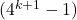 (4^{k+1}-1)