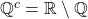 \mathbb{Q}^c=\mathbb{R}\setminus\mathbb{Q}