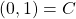 (0,1)=C