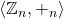 \left\langle \mathbb{Z}_{n}, +_{n} \right\rangle