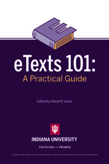 eTexts 101: A Practical Guide book cover