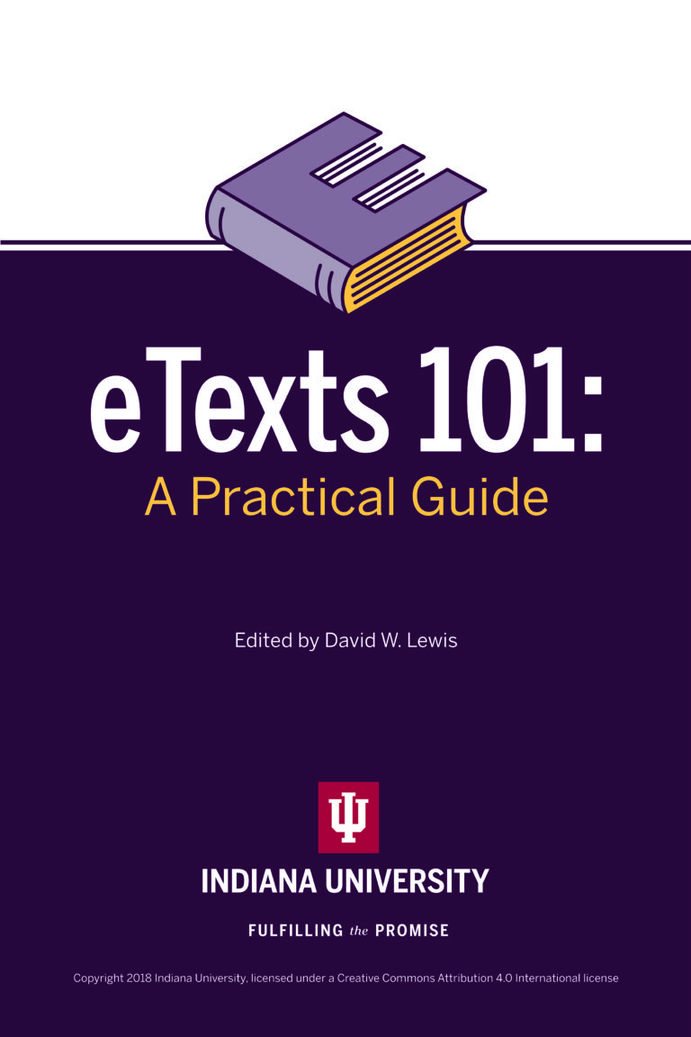 ETexts 101: A Practical Guide – Open Textbook