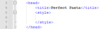 Image of HTML style element