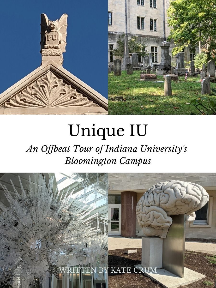 Cover image for Unique IU: An Offbeat Tour of Indiana University's Bloomington Campus