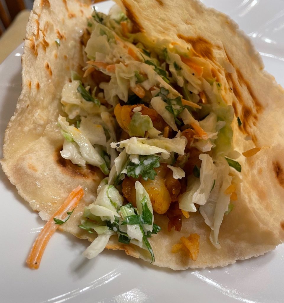 Shrimp Tacos with Slaw – 20 Minutes or Less