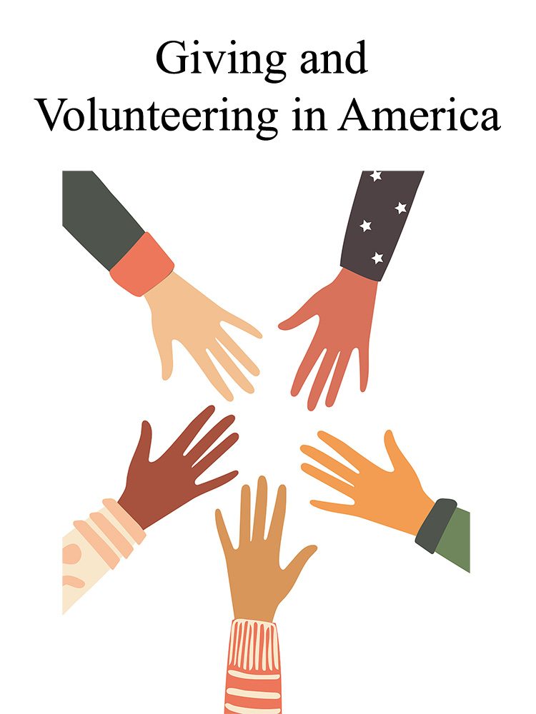 Cover image for Giving and Volunteering in America