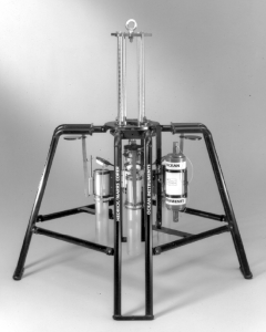 Photo showing MC-400 Hedrick/Marrs Multi-Corer model produced by Ocean Instruments.