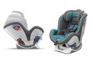 Two convertible car seats