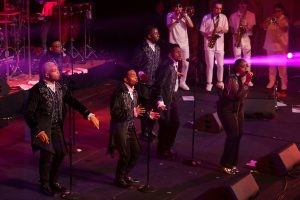 Image from the 50th anniversary of the IU Soul Revue at the Madam Walker Legacy Center.