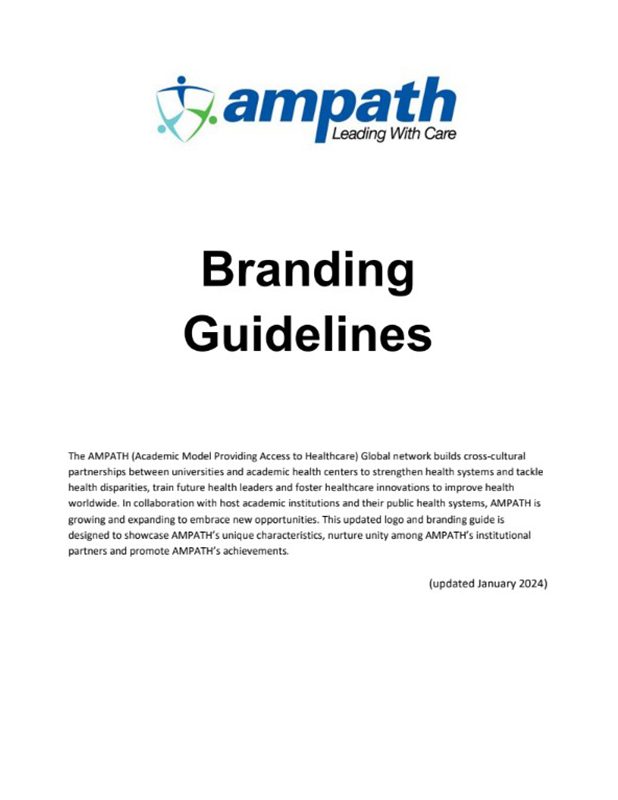 Cover image for AMPATH Brand Guide