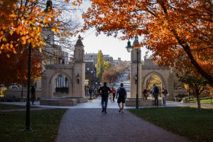 The Sample Gates at IU Bloomington.