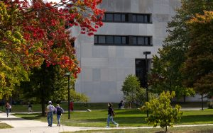 Fall foliage at IU Northwest.