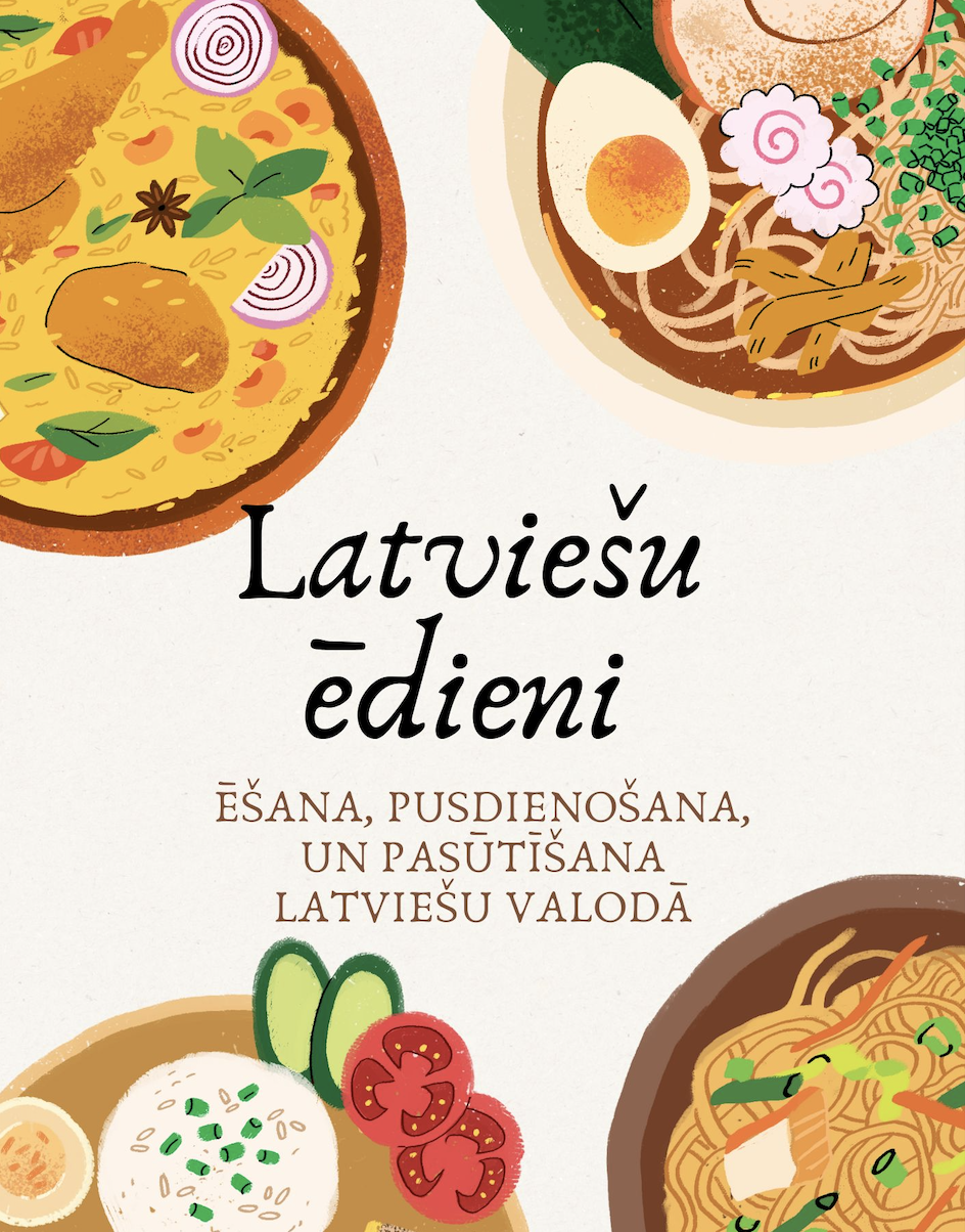Cover image for Latviešu ēdieni