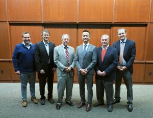 Group photo of members in funding committee