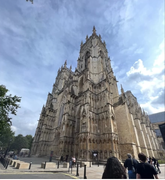 A photo of York Minster.