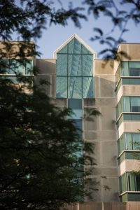 The Schurz Library is pictured at IU South Bend.