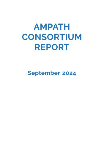 Cover image for AMPATH Consortium Report September 2024