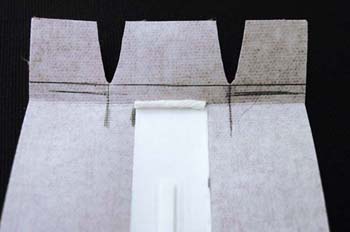 Folding over the turn in on the spine cover