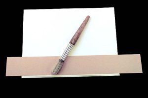 Applying PVA to edges of endsheets