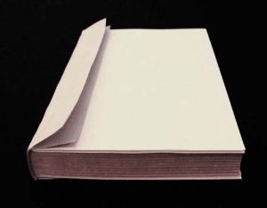 Textblock with spine linings completed