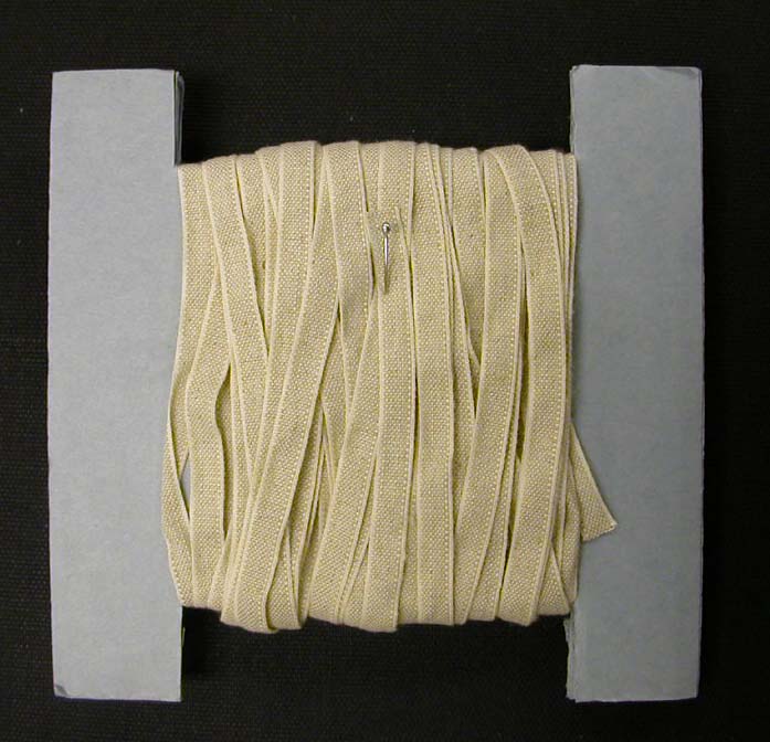 Woven linen tape