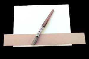 Applying adhesive to endsheets