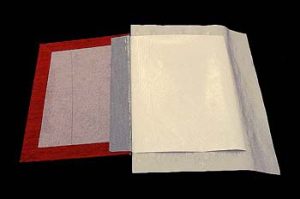 Gluing up the endsheets