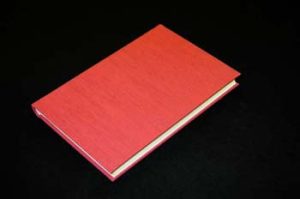 The book in its new case