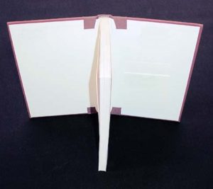 Inside view of completed partial reback, outside
