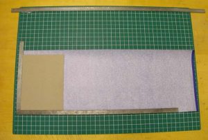 Trim the selvage