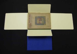 Finished portfolio with wrapper open