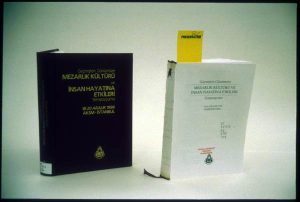 A book and its cover, separated