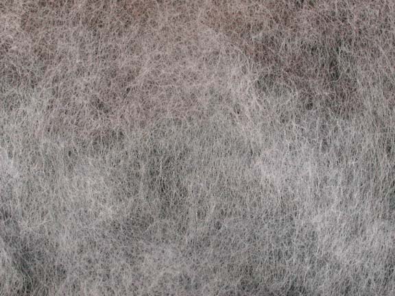 Close up of Reemay showing the fiber arrangement
