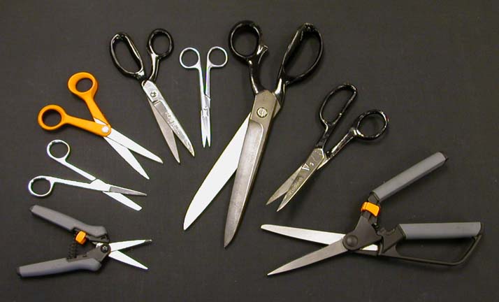 8 different scissors