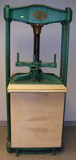 Large floor standing press