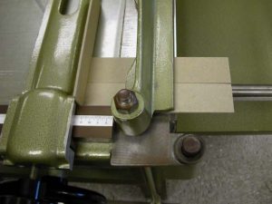 Trimming the length of the A tray end walls