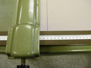 Cutting the board width