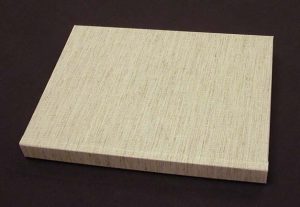 Finished adhesive-bound book