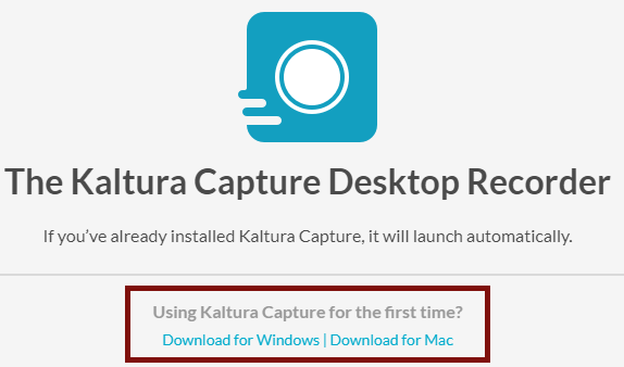 finding kaltura capture files on computer