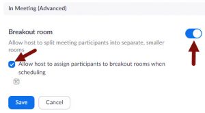 Creating Zoom Breakout Rooms in Advance – A Canvas Semester Checklist