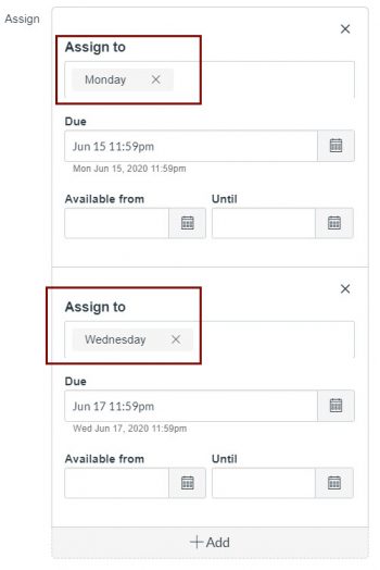 Using Canvas sections to assign different due dates – A Canvas Semester ...