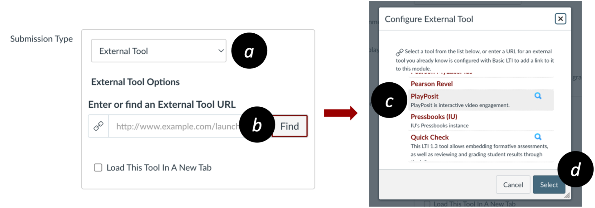 Link interactive videos to Canvas ProfBox at Indiana University