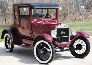 A Ford Motor Company Model T vehicle.