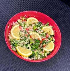 tabbouleh in a bowl