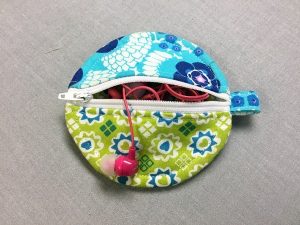 image of earbud pouch